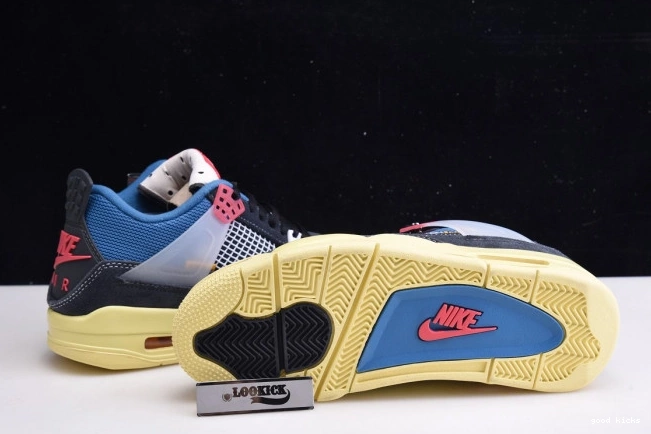 Cheap NOIR JORDAN RETRO OFF AIR 4 UNION DC9533-001 0704